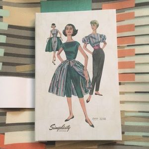 Simplicity Vintage Note Book Stylish Pattern